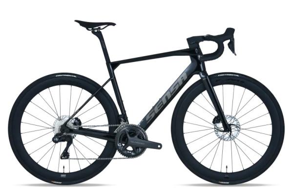 Sensa Giulia GF Brilliant Black Dura Ace (Abbildung zeigt:Shimano Ultegra Di2)