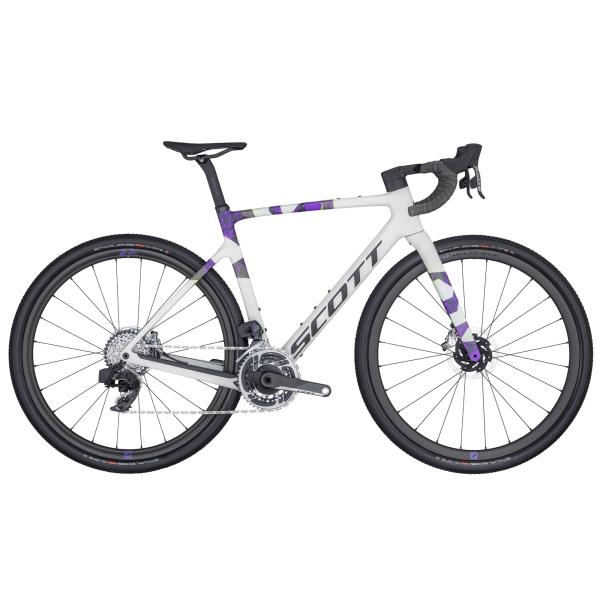 Scott Addict Gravel RC - Beluga Grey/Progressive Purple - XL