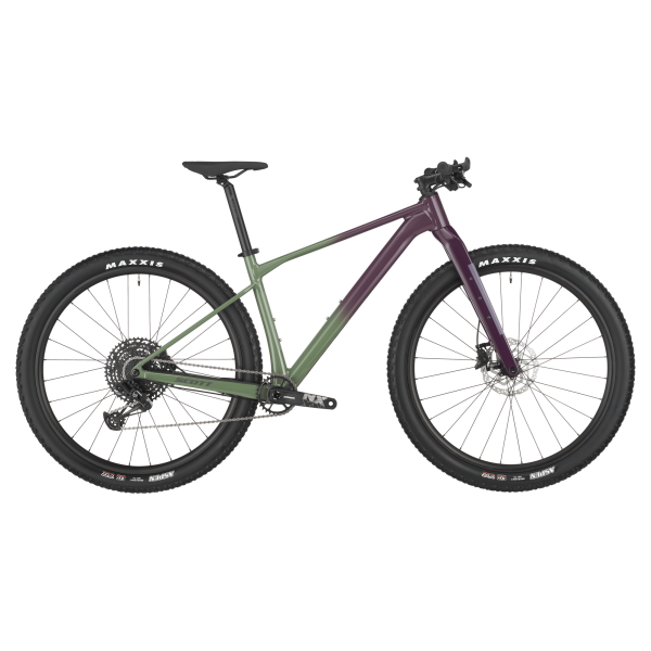 Scott Scale Gravel 20 - olivine green/blackberry purple - XL