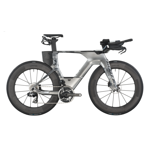 Scott Plasma RC Ultimate - chrome silver - L