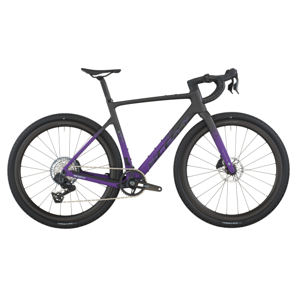 Scott Addict Gravel 20 - carbon black/indigo purple - L
