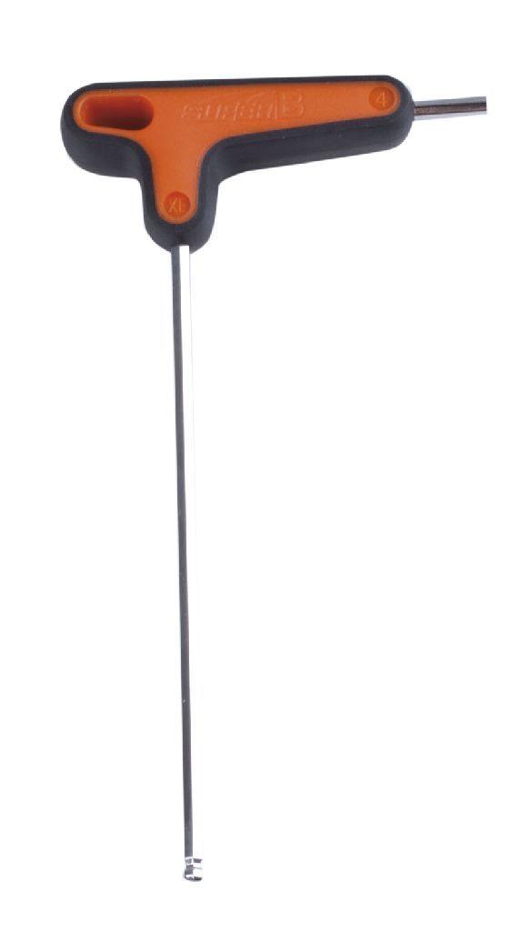 SUPER B Classic Innensechskantschl&uuml;ssel T-Griff TB-7634 orange 4mm