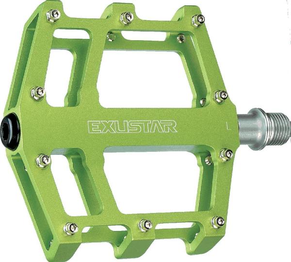 EXUSTAR Pedale MTB/BMX E-PB525 gr&uuml;n