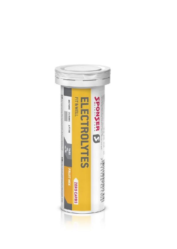 Sponser Electrolytes Tabs 12x 10 Tabs &agrave; 4,5g Aroma: Fruit Mix