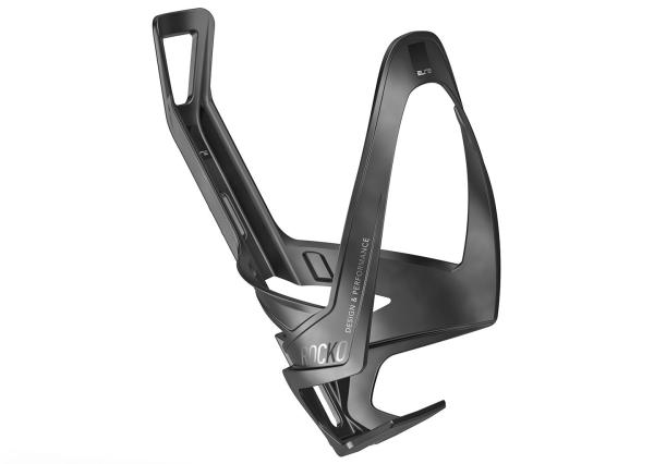 Elite Flaschenhalter ROCKO CARBON matt schwarz mit schwarzer Grafik