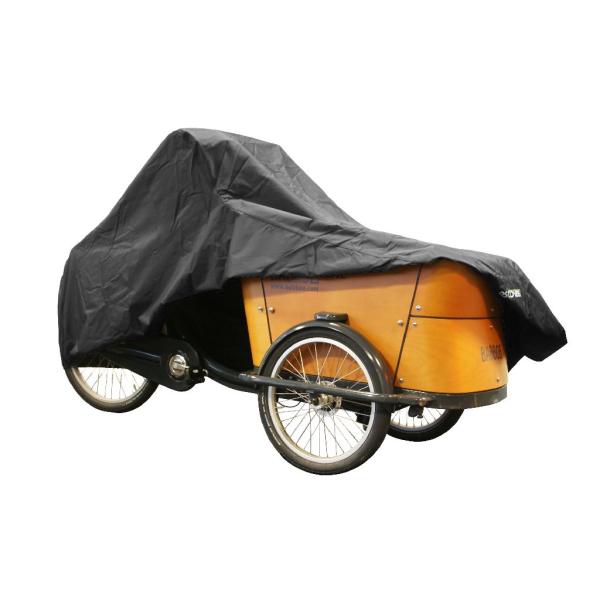 DS Covers Cargo bike cover f&uuml;r zweispuriges Cargobike ohne verbautem Regenverdeck