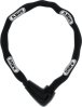 Abus, Schlösser, Kettenschloss, Steel-O-Chain XPlus 9808K/110, Farbe: schwarz/weiß 110cm,